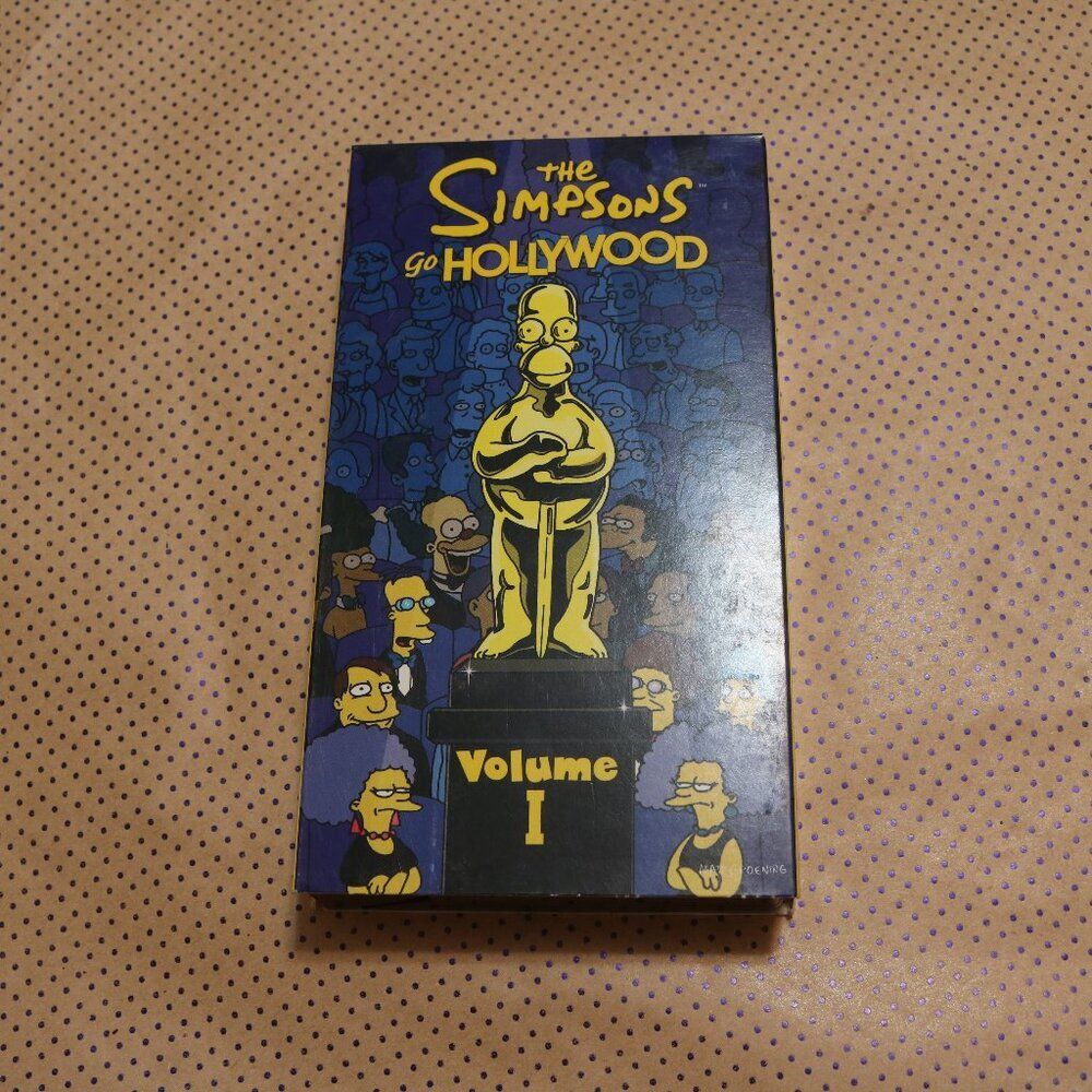 The Simpsons Go Hollywood Vol. 1 VHS